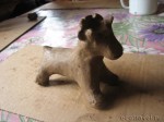 Hand-made clay toy