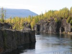 Stone river bank of Kureyka