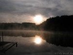 Morning at lake Melnichnoe