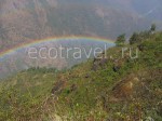 Rainbow In The Himalayas